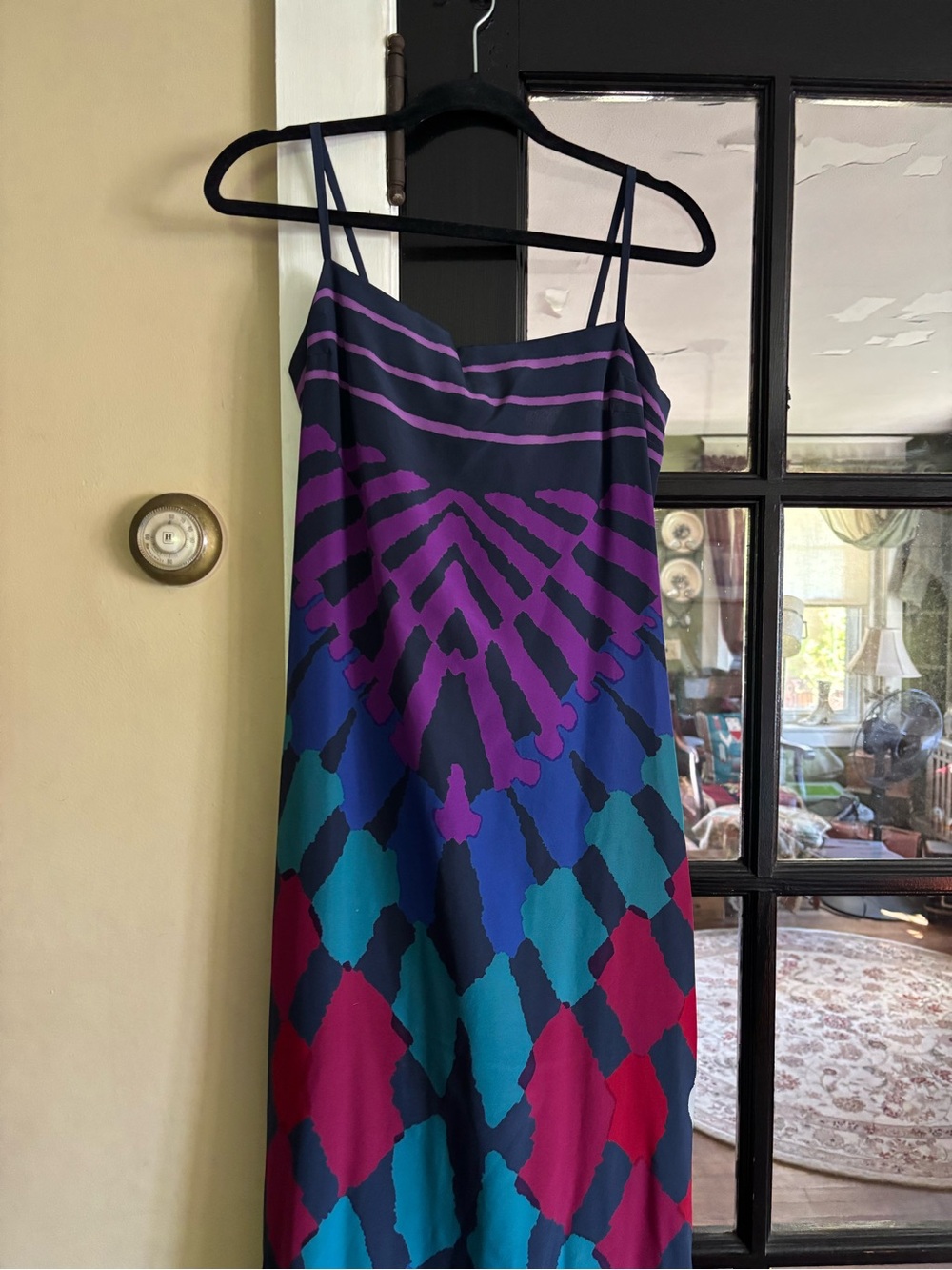 Pauline Trigere  couture vintage maxi dress - Picture 3 of 8